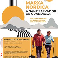 Cicle de passejades de marxa nòrica per a la gent gran: Marxa nòrdica a Sant Salvador de Guardiola