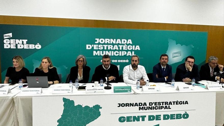 Junts celebra una jornada territorial a Sant Vicenç per coordinar l’acció política