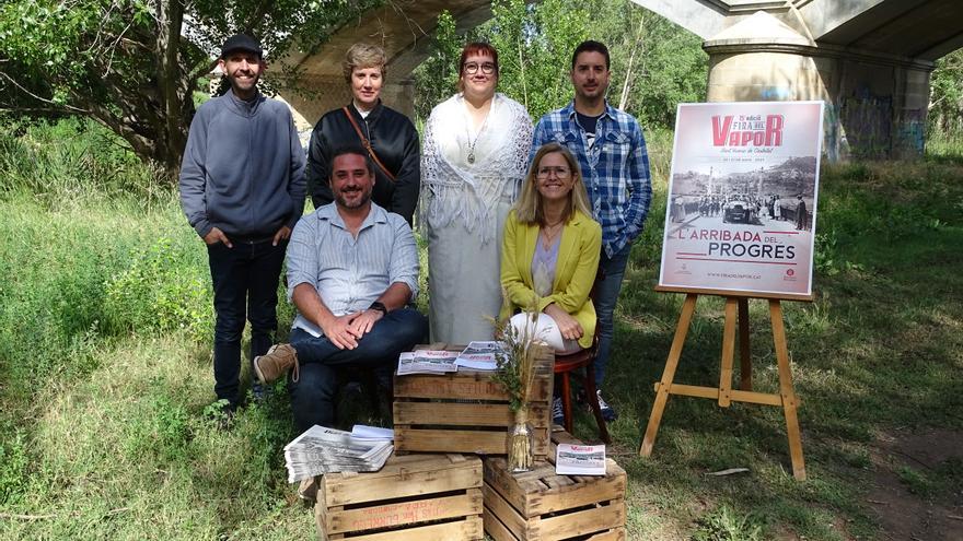 La Fira del Vapor de Sant Vicenç recordarà el centenari de la inauguració del pont d’accés al municipi